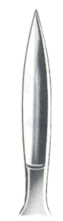 Disseting Knives 17cm/6 3/4" Fig #  7