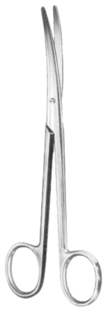 Lexer-Fine Dissecting Scissors Curved 16cm/6 1/4"