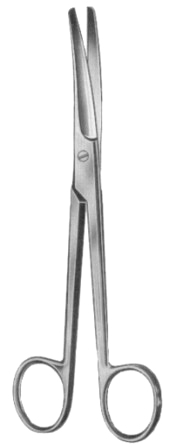 Mayo Operating Scissors Curved 14.5cm/5 3/4"