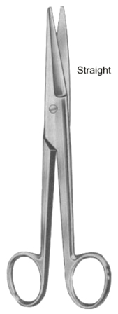 Mayo-Noble Operating Scissors Straight 17cm/6 3/4"