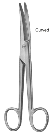 Mayo-Noble Operating Scissors Curved 17cm/6 3/4"