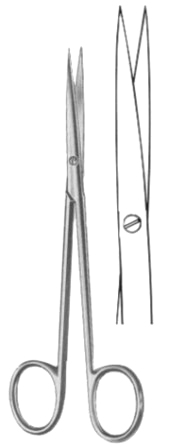 Metzenbaum-Fine Dissecting ScissorsCurved14.5cm/5 3/4"Sh/Sh