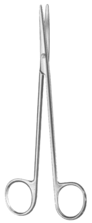 Metzenbaum-Fine Dissecting Scissors Straight 20cm/8" Bl/Bl