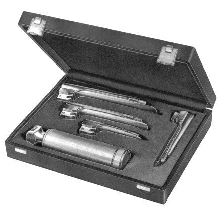 Fiber Optic Laryngoscopes Set of 5 Blades