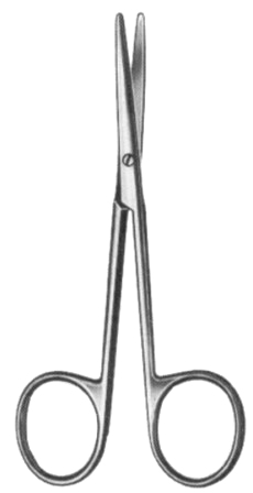 Baby-Lexer Knapp Fine Scissors Straight 10cm/4"