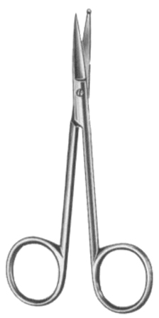 Vascular Coronary Scissors 11.5cm/4 1/2"