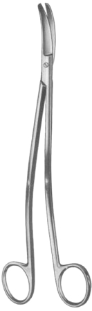 Satinsky Vascular Scissors 24.5cm/10"