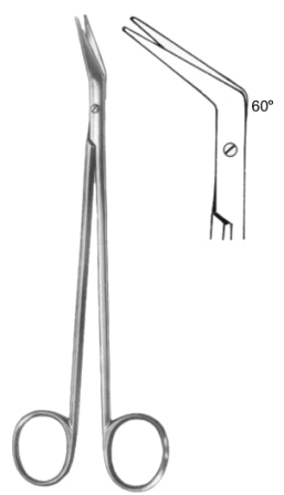 De Bakey Vascular Scissors 60