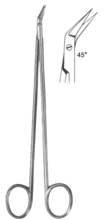 Hegemann (Diethric) Vascular Scissors 45
