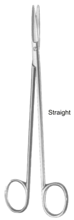 Tonnis Tonsil Scissors Striaght 18cm/7"