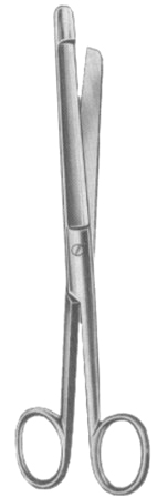 Enterotomy Scissors 21cm/8 1/4"
