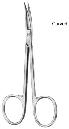 Eye Scissors Standard Curved 11.5cm/4 1/2"