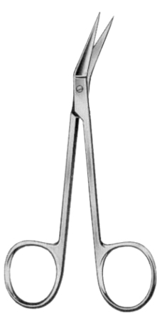 Eye Scissors Angled 10.5cm/4 1/4"