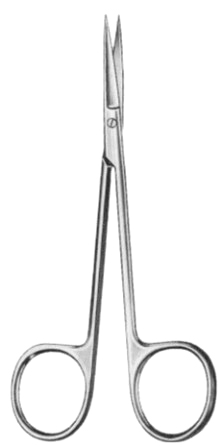 Fine Eye Scissors Straight 10.5cm/4 1/4"
