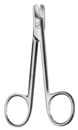Ligature Scissors 10cm/4"