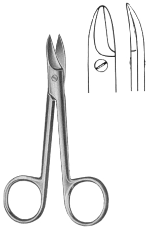 Beebee Crown Scissors Blunt 10.5cm/4 1/4"