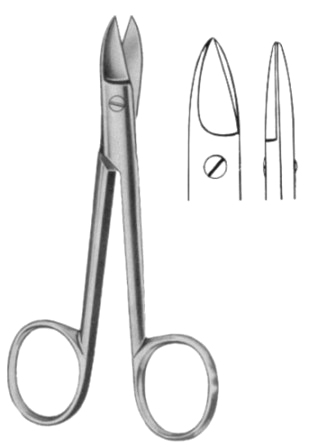 Beebee Crown Scissors Straight 12cm/4 3/4"