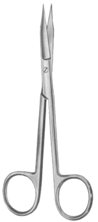 Goldmann-Fox Gum Scissors Straight 13cm/5"