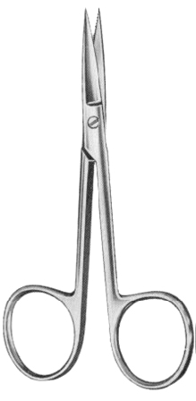 Gum Scissors Standard 11.5cm/4 1/2"