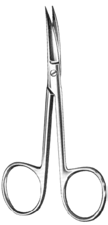 Gum Scissors Standard 11.5cm/4 1/2"