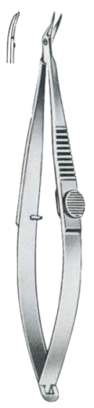 Katzin-Barraquer Iridectomy Scissors Right 10cm/4"