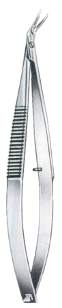 Castroviejo Iridectomy Scissors Left 10cm/4"