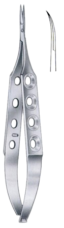 Micro Scissors Curved 16cm/6 1/4"