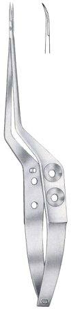 Yasargil Micro Scissors Curved 20cm/8"