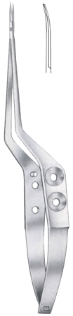 Yasargil Dissecting Scissors Curved 20cm/8"