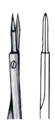 Micro Scissors Straight 19cm/7 1/2"