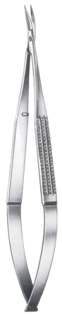 Micro Scissors Curved 16cm/6 1/4"