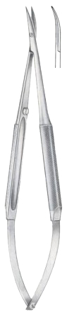 Micro Scissors Curved 14.5cm/5 3/4"