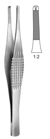 Ramsay Tissue Fcps 1x2T, 18cm