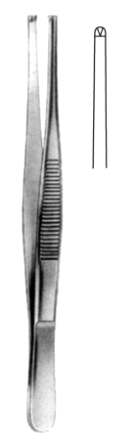 Standard Tissue Fcps 1x2T 11.5cm