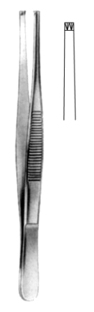Tissue Fcps 2x3T 16cm