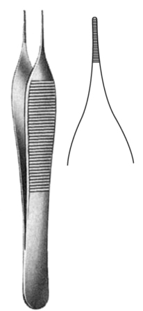 Adson Micro Fcps serr 12cm