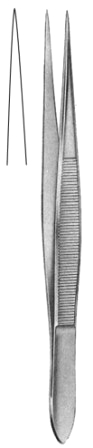 Fine Pattern D/Fcps smooth str 10.5cm
