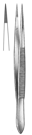 Fine Pattern D/Fcps serr str delicate 11.5cm