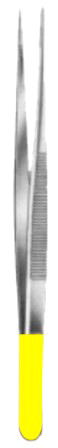 Potts-Smith Dressing Forceps Straight 18cm/7"   TC GOLD