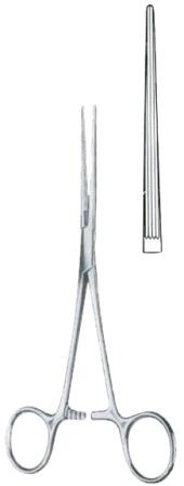 Bainbridge Hemostatic Forceps BJ Straight 18cm/7"