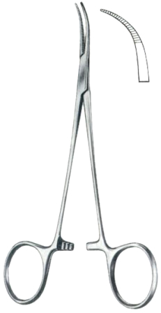 Jacobson-Adson Dissecting Forceps BJ Full Curved 18cm/7"