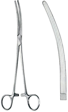Crafoord-Sellors Hemostatic Forceps BJ Sightly 24cm/9 1/2"