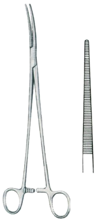 Zenker Ligature ForcepsBJ Straight 29.5cm/11 1/2"