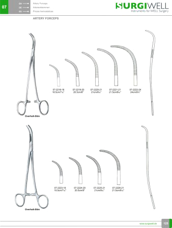 Overholt-Slim Dissecting Forceps BJ 21.5cm/8 1/4"