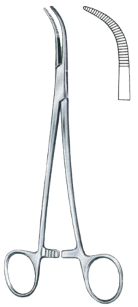 Overholt-Slim Ligature Forceps BJ 20.5cm/8"
