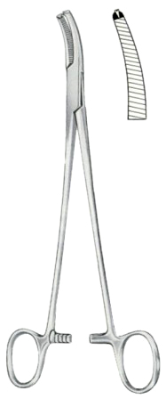 Faure Hysterectomy Forceps BJ 20cm/8"