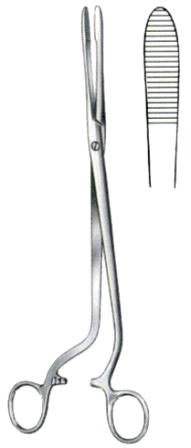 Cheron Cotton Swab Forceps SJ 25cm/10"