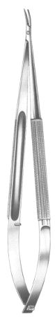 Micro Needle Holders Curved 18.5cm/7 1/4"