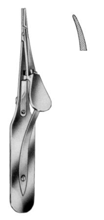 Arruga Micro Needle Holders Curved 14cm/5 1/2"