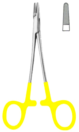 Hegar-Baumgartner Needle Holders BJ 14cm/5 1/2" TC GOLD